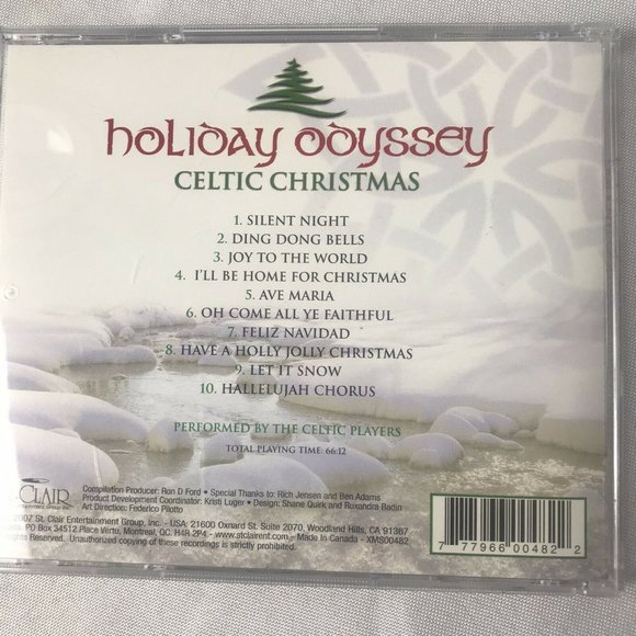 3 pc. Celtic Christmas CD's "Seasonal Tales", "Holiday Odyssey", "Festive Journe - Picture 3 of 4